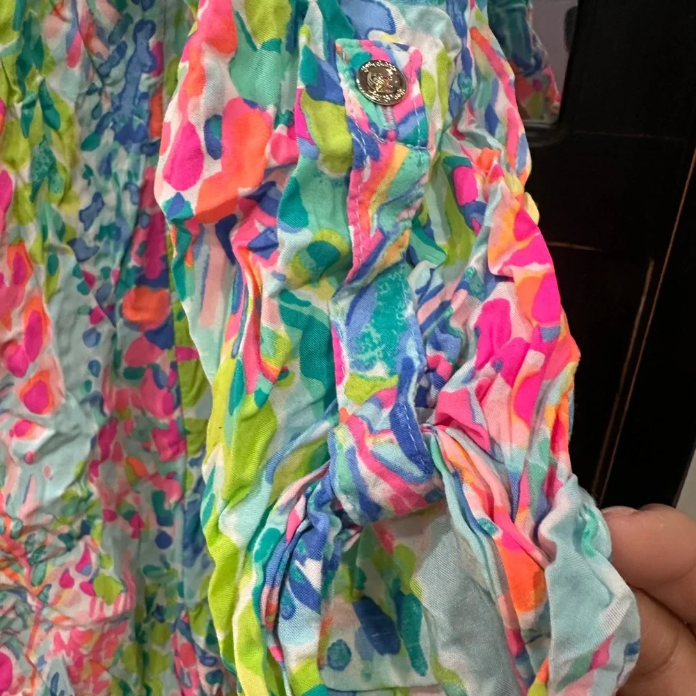 Lilly Pulitzer Multicolor Patterned Top - Picture 2 of 8